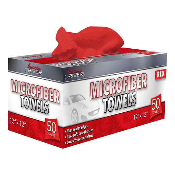 Pop Up Gsm Toalla Microfibra Ct Rojo