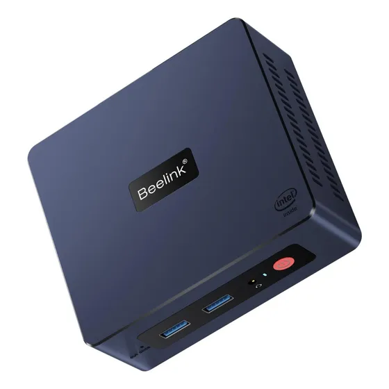 Mini Pc Beelink 8gb 256ssd Doble Pantalla Y Windows 11 Pro