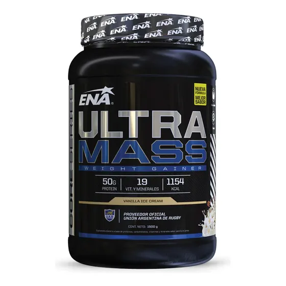 Ultra Mass Ena 1,5 Kg - Ganador De Peso Masa Muscular Envíos Sabor Vainilla