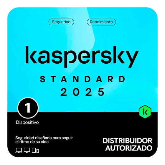 Kaspersky Standard 1 Dispositivo 1 Año Base