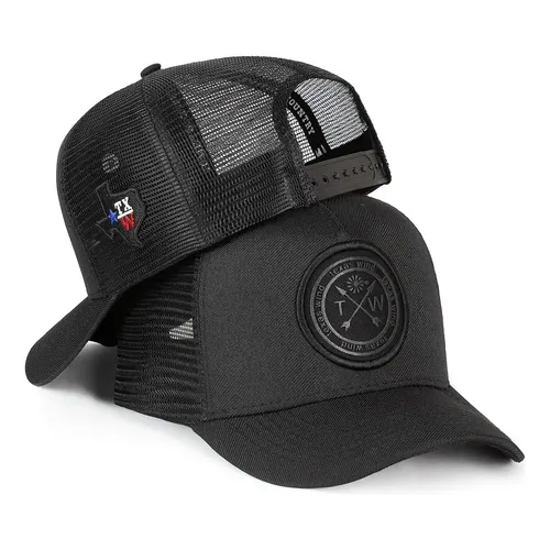 Boné Jc Hats Rosones Tito Double P, 1,1 Preto De Alta Qualid
