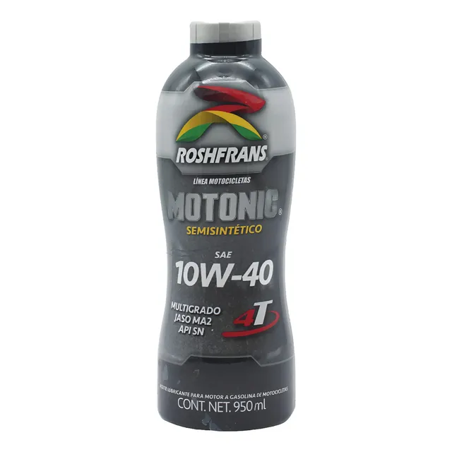 Aceite 10w40 Semisintetico 4 Tiempos Roshfrans Motonic