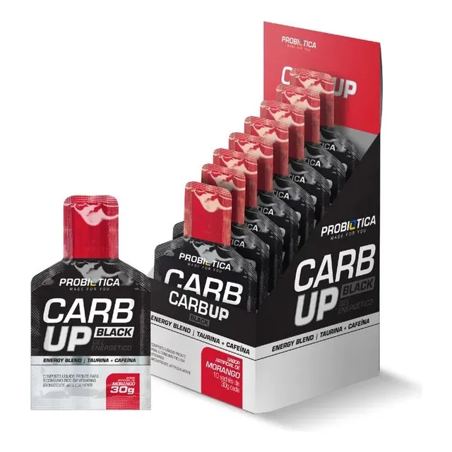 Carb Up Black Con Cafeína Caja X 10 Unid 