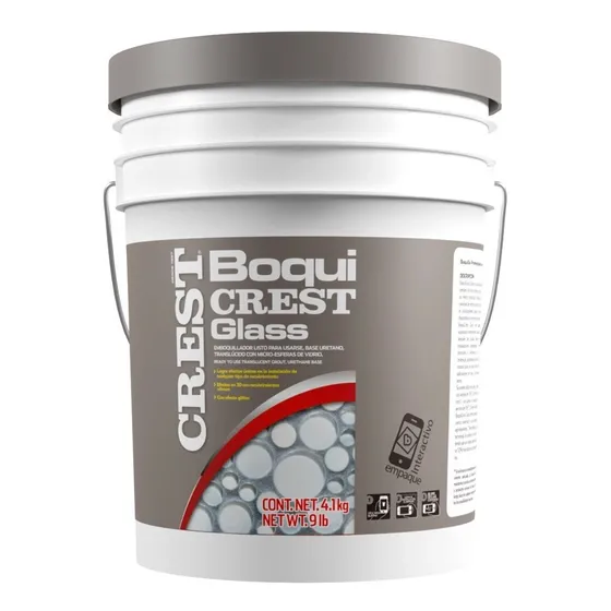 Emboquillador Traslúcido Boquicrest Glass Diamante 4.1 Kg