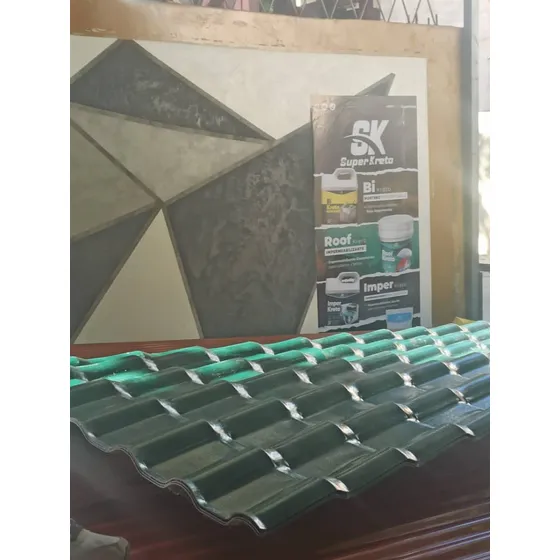 Lámina Pvc Miltejas Verde 3,73 Mts X 0,88 Mts X 2mm