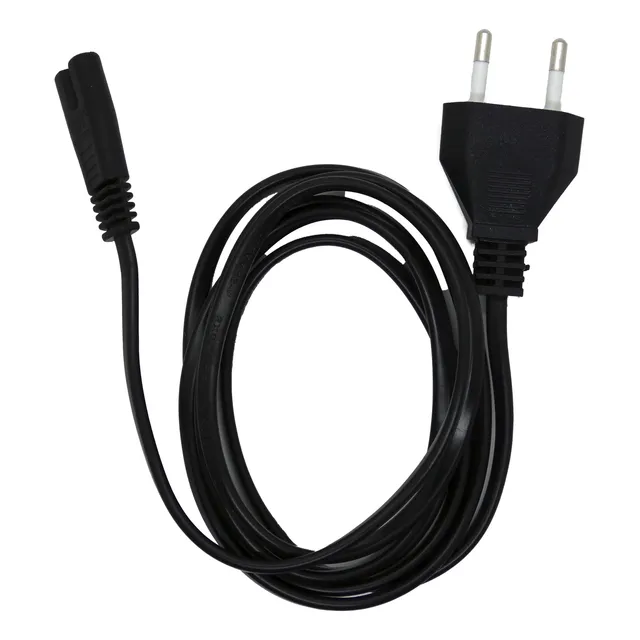Cable De Poder Tipo C8 Macrotel De 1,8 Metros
