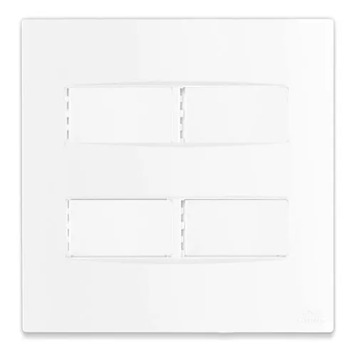 Interruptor Quadruplo Paralelo 4x4 - Branco