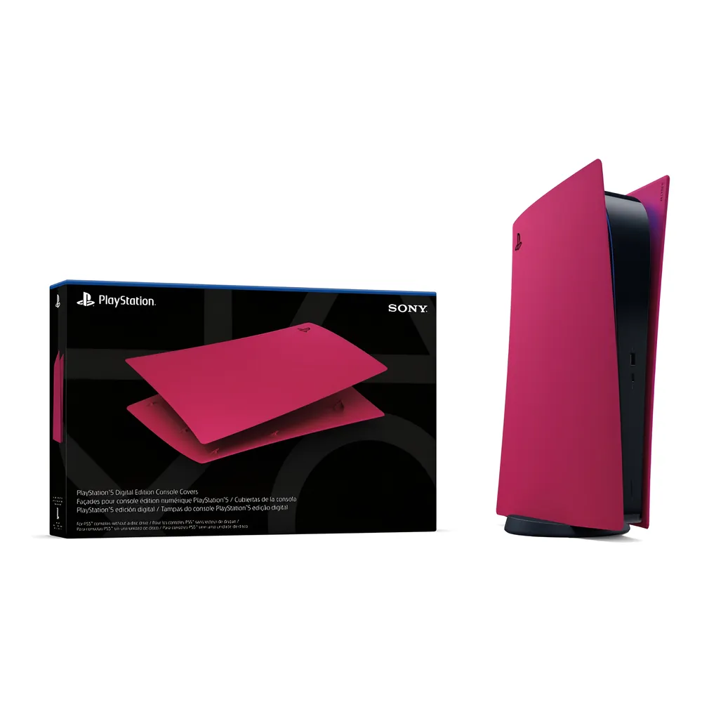 Cover Carcasa Para Consola Playstation 5 Ps5 Digital Edition Cosmic Red