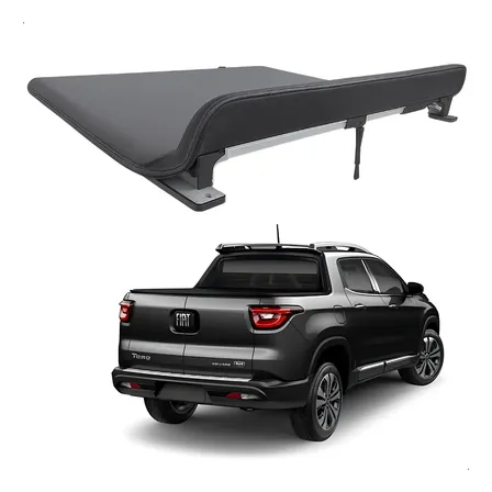 Capota Maritima Fiat Toro Enrolável  2017 2018 2019 4x2 4x4 Preto