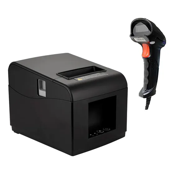 Impressora Fiscal Térmica 80mm + Leitor Boleto Código Barras