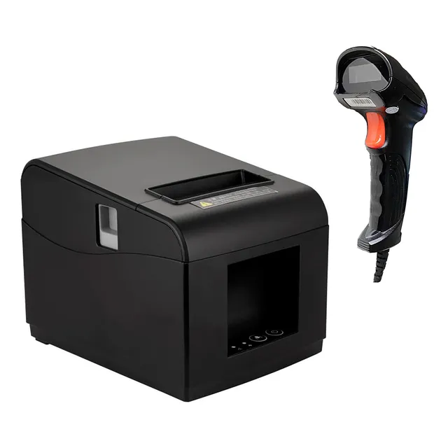 Impressora Fiscal Térmica 80mm + Leitor Boleto Código Barras