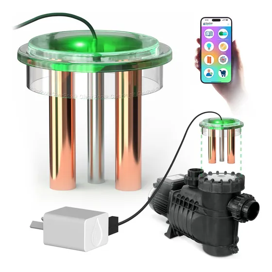 Ionizador Clearpool® Línea Usb Para Piscina Pileta Antisarro | Para Bomba Vulcano Bae/bas
