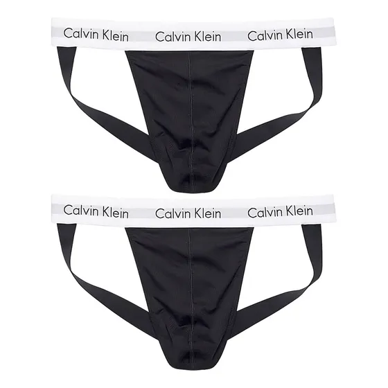 Kit 2 Cuecas Jockstrap Calvin Klein Microfibra Classic