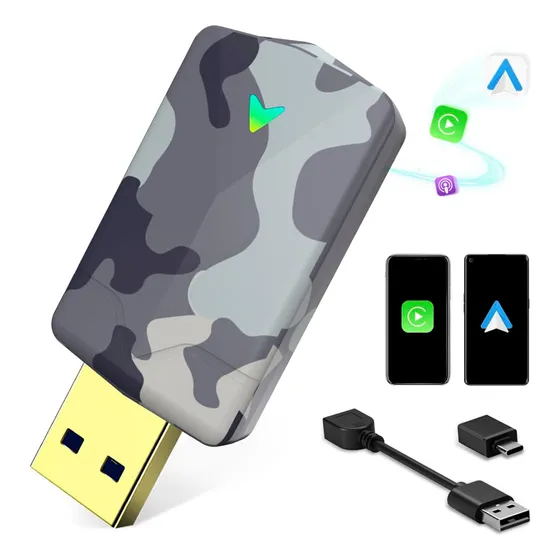 Carplay Adaptador Inalámbrico Wireless Para Iphone Y Android