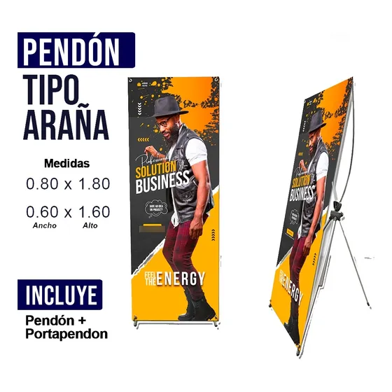 Pendon Tipo Araña 0.80 X 1.80