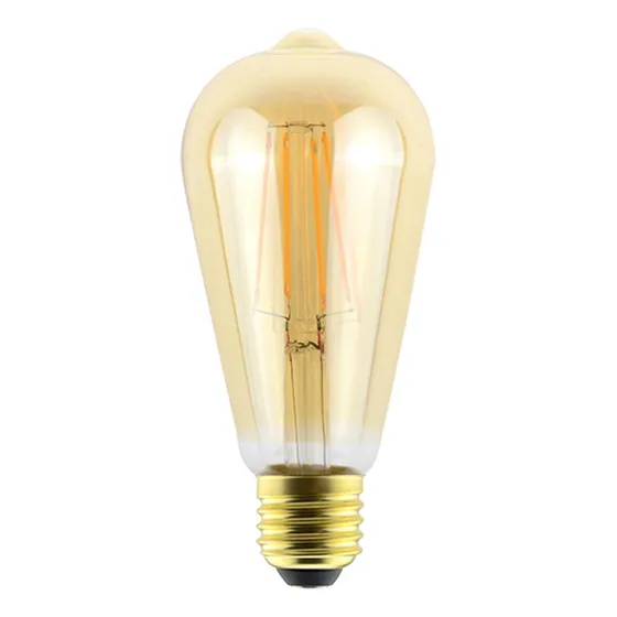 Lampara Led Vintage Velon 7w Color Ambar