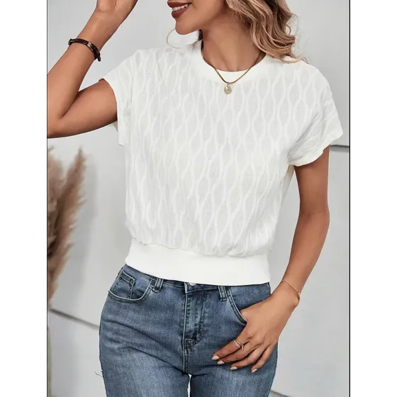 Blusas Blancas Para Damas Elegantes Con Estilo