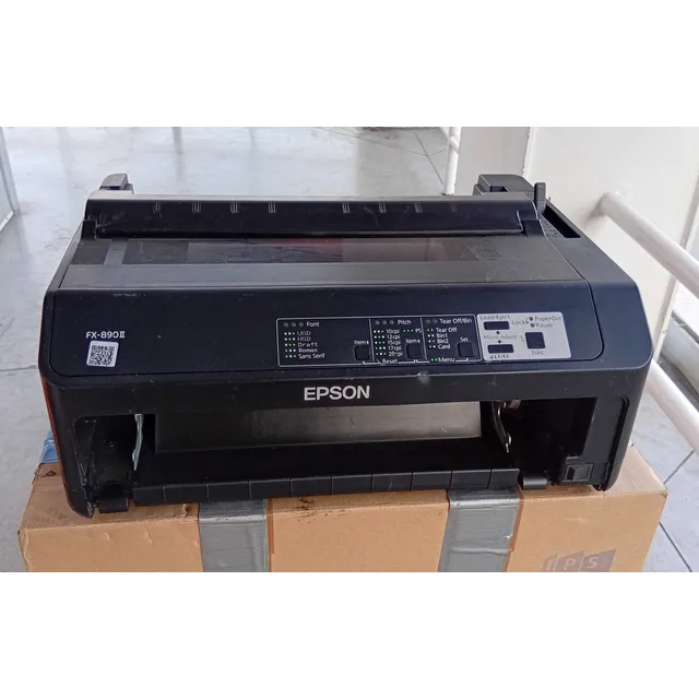 Veloz Impresora Epson Fx-890 Ii Con Cinta Original Nueva