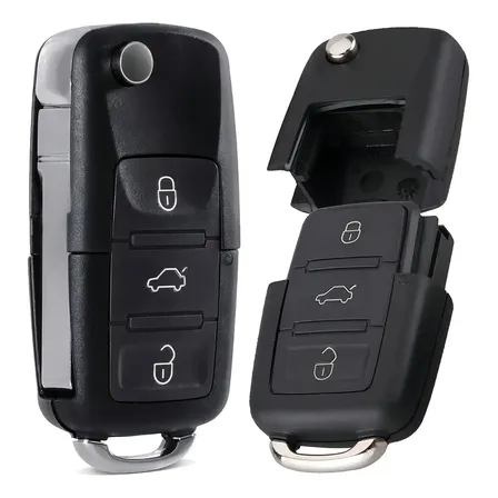 Capa Chave Canivete Vw G5 Gol Fox Passat Polo Golf