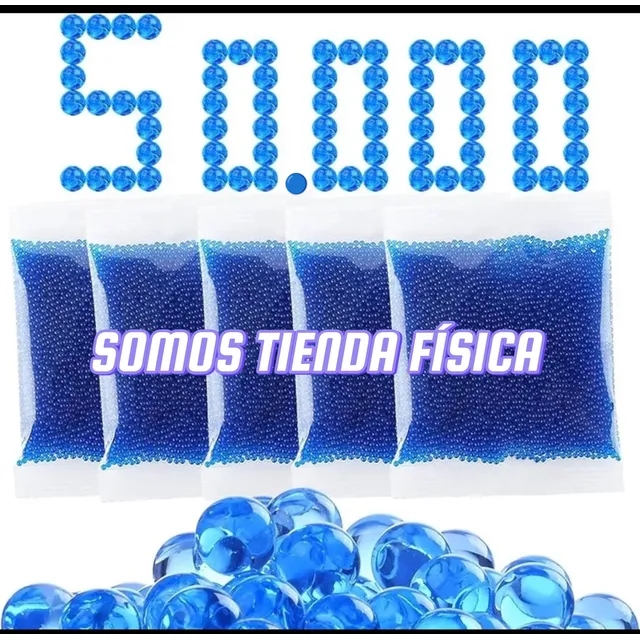 Esferas Bolas De Gel /pistol Gun Blaster 50.000 Esferas