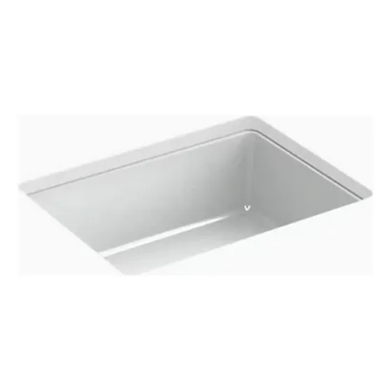 Fregadero De Baño Rectangular Gris Hielo