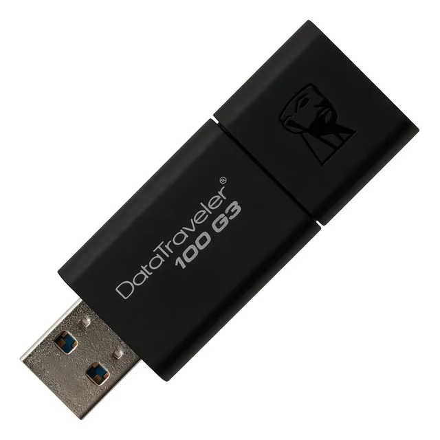 Pendrive Kingston DataTraveler 100 G3 DT100G3 16GB 3.0 negro