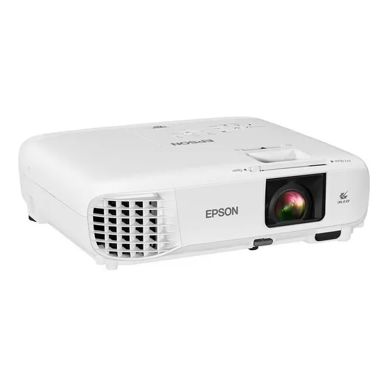 Projetor Epson Powerlite E20 Xga 3400 Lumens Cor Branco 127/220V