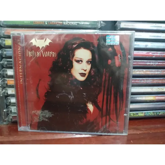 Cd O Beijo Do Vampiro Internacional 2002 Novela Novo Lacrado