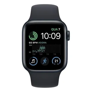 Apple Watch Se Gps - Caixa Meia-noite De AlumĂnio 40 Mm - Pulseira Esportiva Meia-noite - 2 Geração Apple Watch Se Gps - Caixa Meia-noite De AlumĂnio 40 Mm - Pulseira Esportiva Meia-noite - 2 Geração