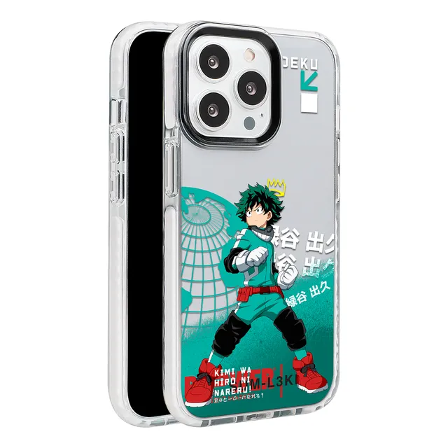 Funda Para iPhone Deku Izuku Midoriya One For All Might Clase 1-a Academia U.a. My Hero Academia Boku No Hero Anime