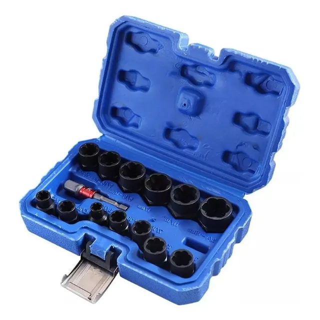  Dados Extractores Para  Tuercas Y Tornillos Redondeados 