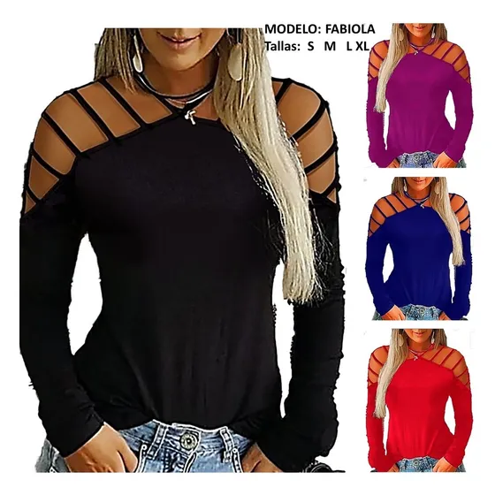 Blusas Damas Casual Mod Fabiola 