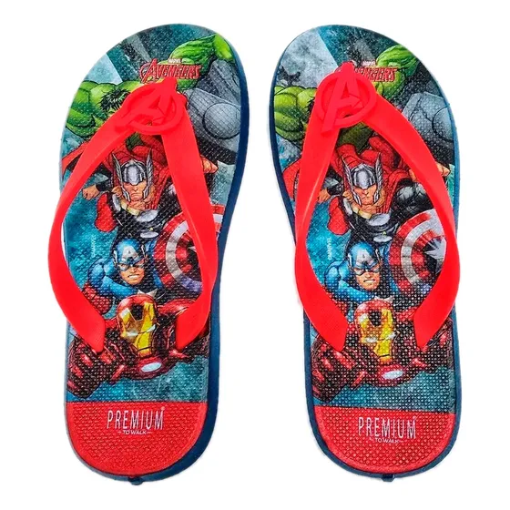 Sandalia Tres Puntadas Avengers Marvel Disney Chancla Zapato
