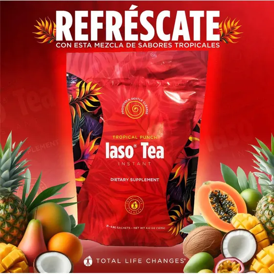 Iaso Tea Instantáneo Baja De Peso Y Desintoxica El Organismo