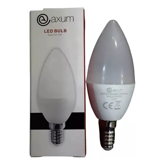Bombillo Led 5w Tipo Vela E14 Rosca Delgada Luz Blanca