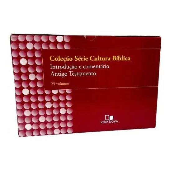 Série Cultura Bíblica Antigo Testamento 25 Volumes Vida Nova