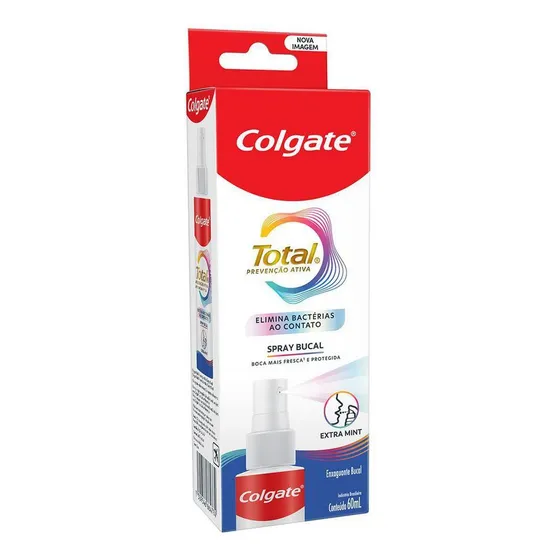 Enxaguante Bucal Total 12 Spray 60ml Colgate