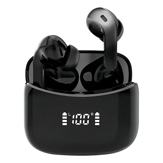 Audifono Bluetooth Teros (te-8074n) Black Color Negro Luz No | Cuotas sin interés