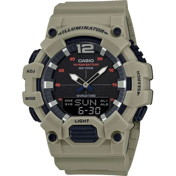 Reloj Casio Worldtime Hdc-700-3a3v Hombre Original E-watch