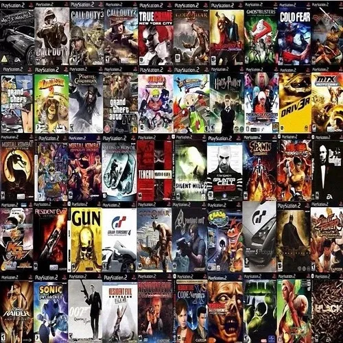 Kit Com 45 Jogos A Sua Escolha - Funciona Em Qualquer Ps2