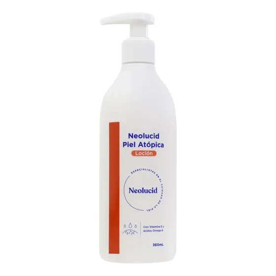 Neolucid Piel Atopica Locion Hipoalergenica 360ml Fragancia S/F
