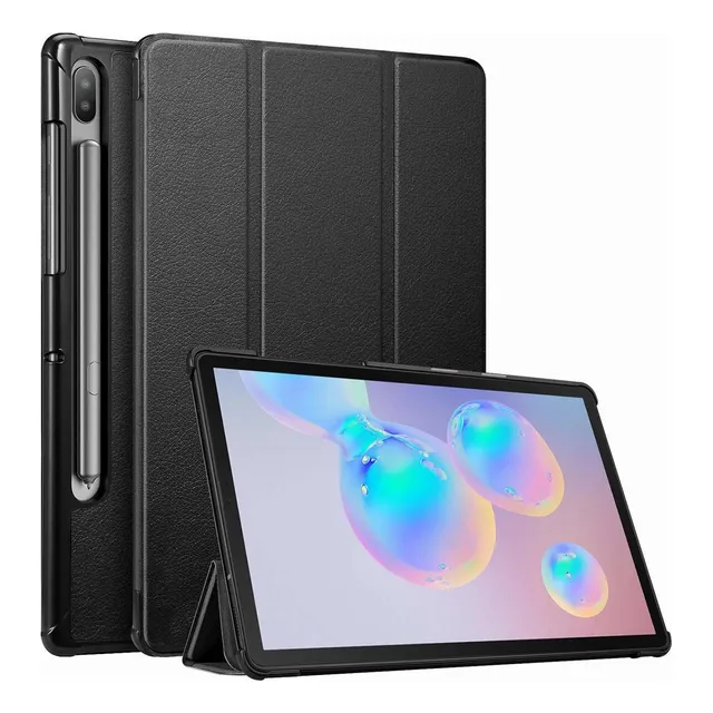 Funda Book Cover Para Samsung Galaxy Tab S6 10.5 2019 (model Sm-t860 Wi-fi, Sm-t865 Lte) Negra