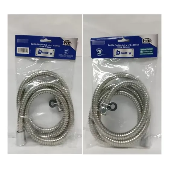 Canilla P/lavamanos Met.extra Flexible 1/2 X 1/2 Belt-g