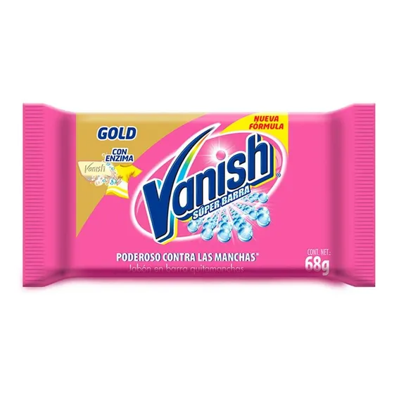 Quitamanchas en Barra Vanish Rosa 68g