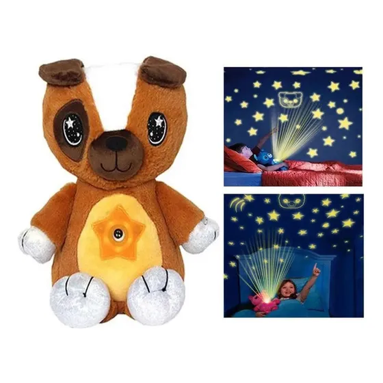 Peluche Proyector Estrellas Luz Nocturna Star Belly Clicshop