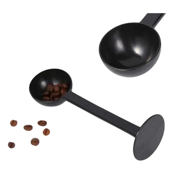 Cuchara Medidora Café Tamper Dosificadora Prensa Plástica