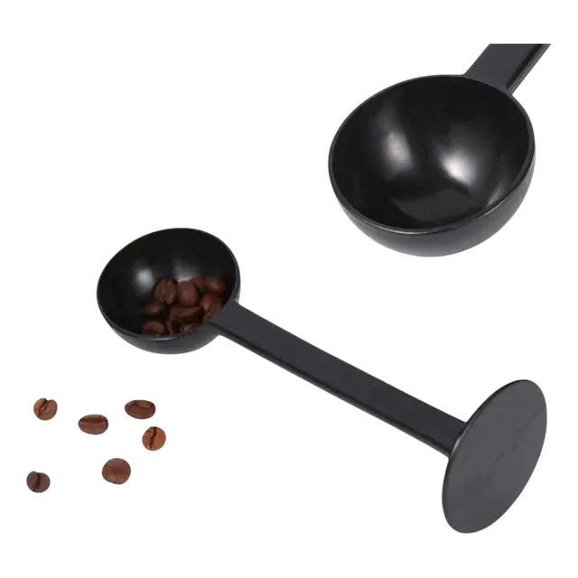Cuchara Medidora Café Tamper Dosificadora Prensa Plástica
