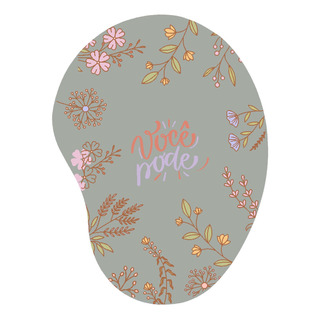 Mouse Pad Com Apoio ErgonĂŽmico Flores Frase Motivacional Mouse Pad Com Apoio ErgonĂŽmico Flores Frase Motivacional