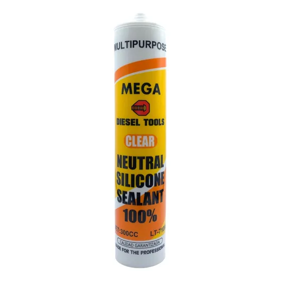 Silicon Transparente Sellador Neutro Multiusos 300cc