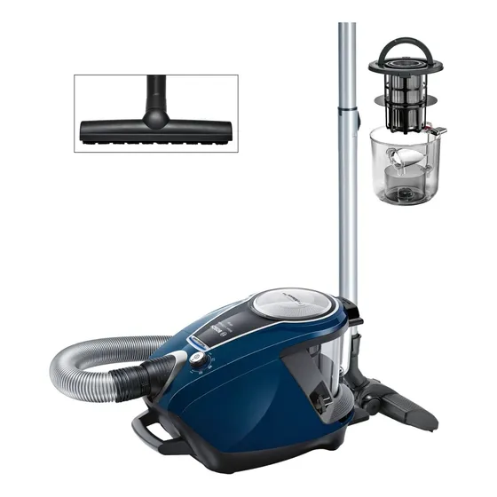 Aspiradora Sin Bolsa Prosilence Bosch Azul Bgs7rcl